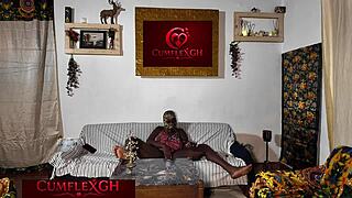 milf next door goes wild in the living room