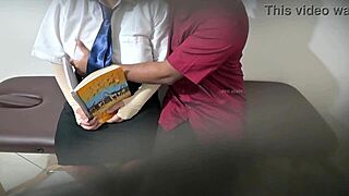 the teacher starts a secret affair with her student