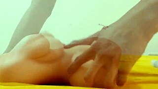 Young guy fucks his sex doll hard
