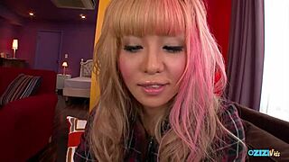 pov tan asian gyaru toys with you using sex toys