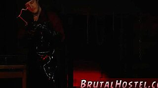 Brunette teen straps two young sluts