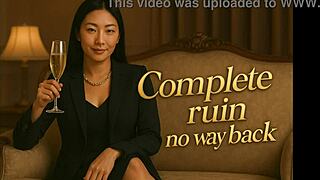 Asian goddess ruins slave completely