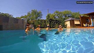 couple films underwater fucking in the pool