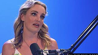 Ozzie Milf Masturbates During Podcast