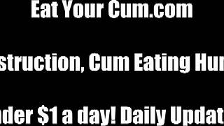Eat Hot Cum Load For Me