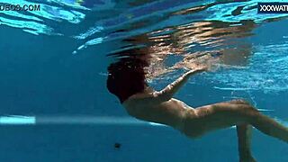puzan bruhova fat teen in pool