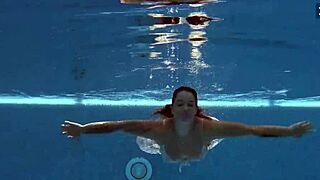 puzan bruhova fat teen in pool