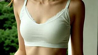 Naughty blindfolded girls in their underwear