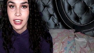 Dork teen begs to learn sex
