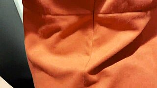 Risky rough sex with random girl at the public toilet for money