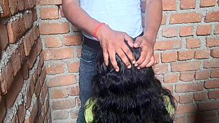 Young skinny girl in cosplay fingers her hairy pussy in bathroom