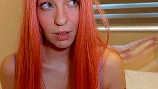 Redhead teen hammered after night out squirts