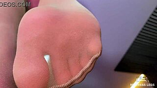 Pov worship nylon soles of goddess above you