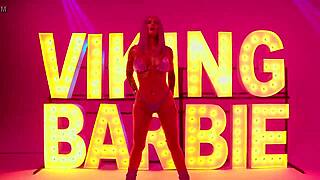 Hot girl me viking barbie singing taste