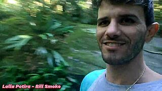 Levei novinha for forest trail anal with bill smoke