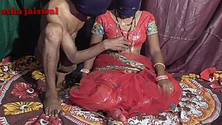 Dulhan gets first night anal with moans