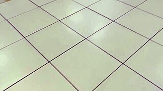 Risky rough sex with random girl at the public toilet for money