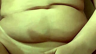 Hot blonde latina masturbates with natural tits