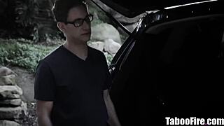 driving instructor fucks blonde teen outdoors