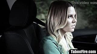 driving instructor fucks blonde teen outdoors