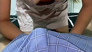 Indonesian housewife gets surprise in kitchen