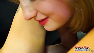 Horny cuties share cock to milk and swallow cum