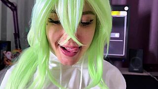 fluorite cosplay turns game into all hole reality