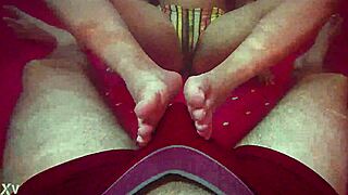 Underwater clothed sex fun