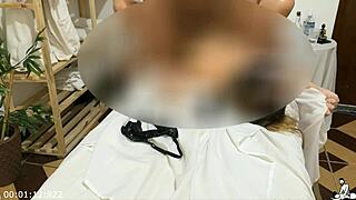 Therapist Touches Patient During Tantric Massage