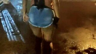 leyne rodriguez blowjob to my best friend under the rain