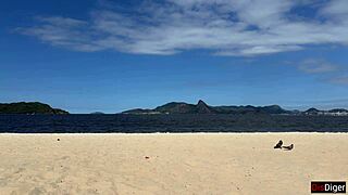 Sex with a brazilian on vacation in rio de janeiro cum in mouth swallow