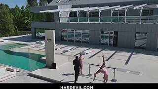 Mia Split And Alexa Flexy Acrobatic Anal Threesome
