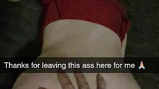 roommates girlfriend rough fucked and manhandled on snapchat