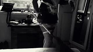 hot latina maid gets down and dirty in teasing roleplay
