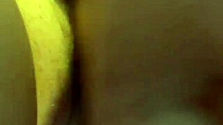Pregnant babe takes huge cock creampie
