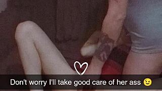 roommates girlfriend rough fucked and manhandled on snapchat