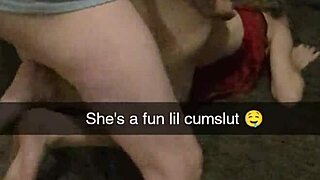 roommates girlfriend rough fucked and manhandled on snapchat