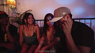 College Party Turns Into Wild Group Orgy!