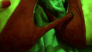 high heels massage session