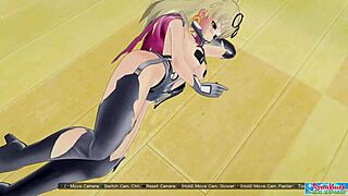 shiki model with torn sexy clothes