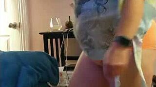hotwife steffi watercolor pussy dance