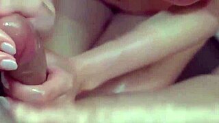 beauty in tight swimsuit gets private massage after swim