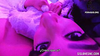 Latina milf enjoys passionate encounter and creampie