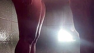 forcing a young woman after shower to touch my cock