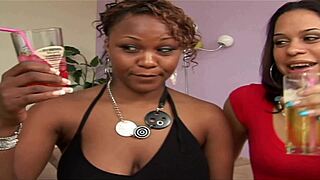 First Time With Ebony Girls Leads To Passionate Play