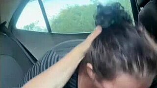 Fat slut gives blowjob then rides hard