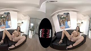 Shalina Enjoys Private Time In Virtual Taboo Scene