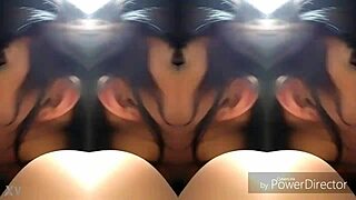Mirrored Latina Sucking Good Dick Well