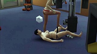 Raven works out in episode thirty