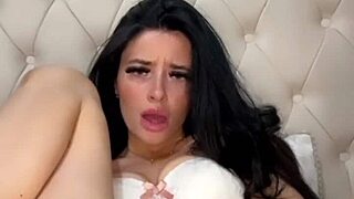 Horny British slut plays with herself